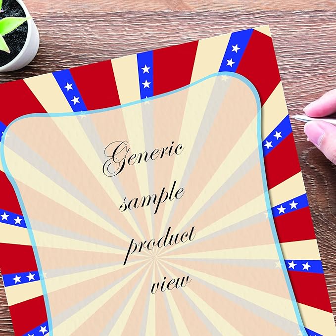 Americana Letterhead Laser & Inkjet Printer Paper, 25 pack