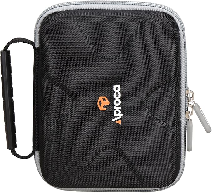 Aproca Storage Case Compatible with Brother PT-M95 P-Touch Monochrome Label Maker, Portable Hard Bag for 4 Label Tapes (Case Only)