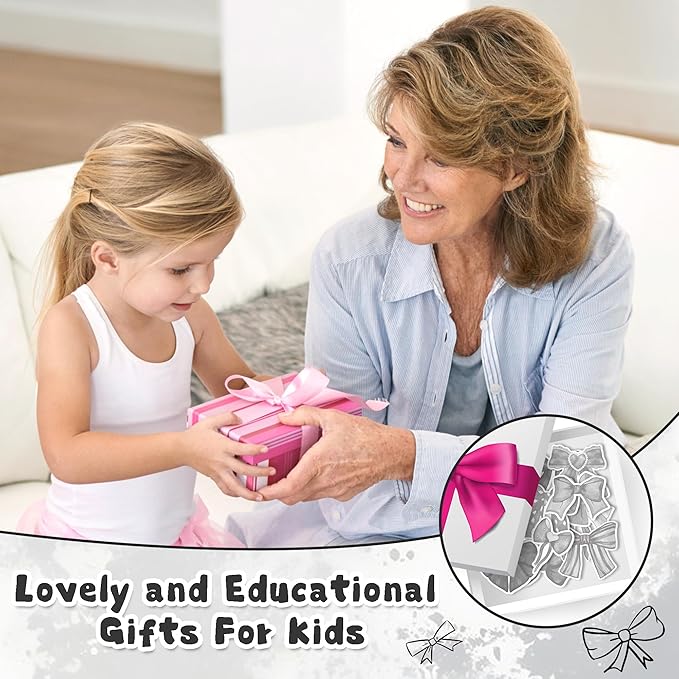 CJiangpo 30Pcs Coquette Sticky Notes Cute Black Bow Sticky Note Pads, 600 Sheets Self Stick Cartoon Notepad Memo Pads Funny Page Marker Classroom Rewards Bow Themed Party Favors Filler Gifts