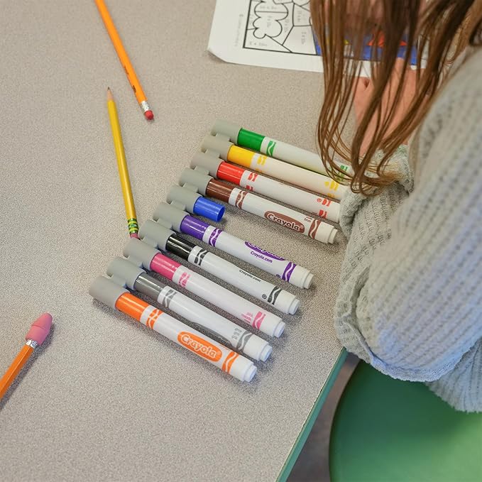 Darware Original Marker Gripper Silicone Marker Organizers (5-Pack); No More Lost Lids, Gray