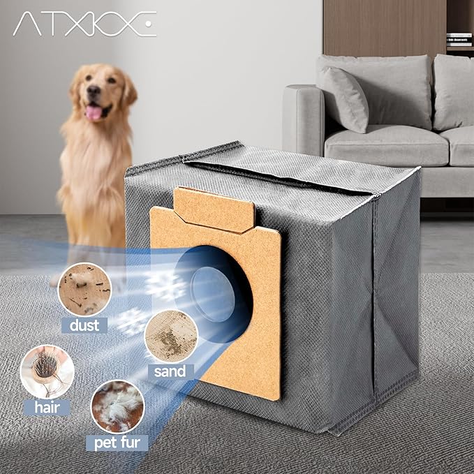 ATXKXE X10 dust Bags for eufy X10 Pro Omni Robot Vacuum and X8 Pro with Self-Empty Station, 4-Layer Replcement Bags, 20 Pack