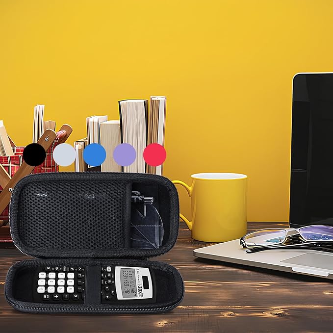 Case Compatible with Texas Instruments TI-30XIIS TI-30XS TI-30Xa TI-36X Pro Scientific Calculator (Case Only) - Red