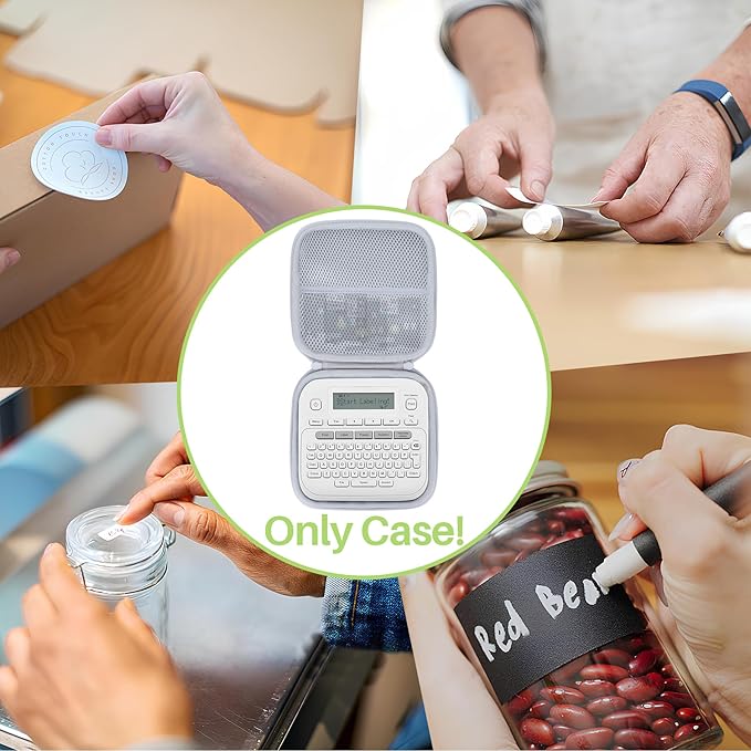 Storage Case Compatible with Brother P-Touch PTD220 / PTD210 Home Office Everyday Easy-to-Use Label Maker