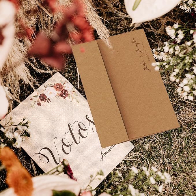 A2 Brown Kraft Envelopes 100 Pack, Goefun 4.375 x 5.75 Printable Greeting Card Envelopes Self Seal for Card Making, Photos, Invitations, Weddings, Graduation, Baby Shower, 120 GSM