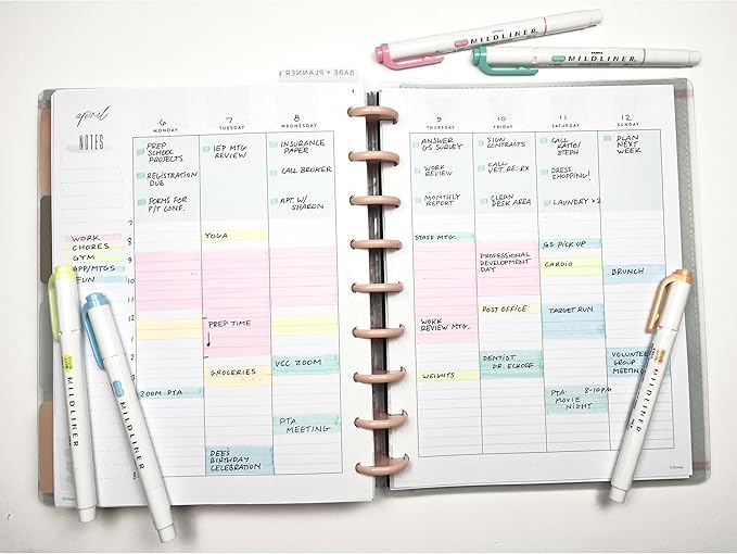 Zebra Pen Mildliner Dual-Tip Highlighter Set, Broad and Fine Point Tips, Ideal for Bible Highlighting, No Bleed, School Supplies and Teacher Supplies, Assorted Fluorescent Ink Colors, 5-Pack (78105)