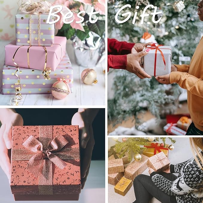 Desk Organizers and Accessories 7Pcs Set with 360-Degree Rotating Pen Holder, Acrylic Stapler, Tape Holder, Staple Remover, Binder/Paper Clips Kit, Scissor and 1 Box of Staples (Black)