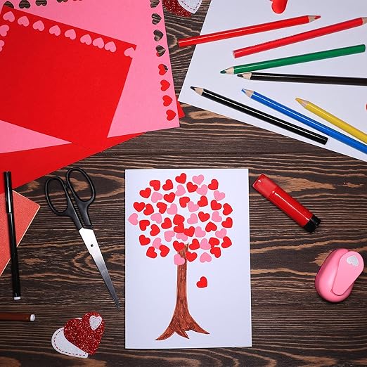 PATIKIL 1.3" x 2" Paper Punch Shapes, Mini Hole Puncher Car Shape for DIY Craft Supplies Scrapbook Cards Tags, Orange