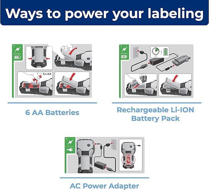 Brady M210 Portable Label Printer Kit (M210-KIT), Yellow/Black