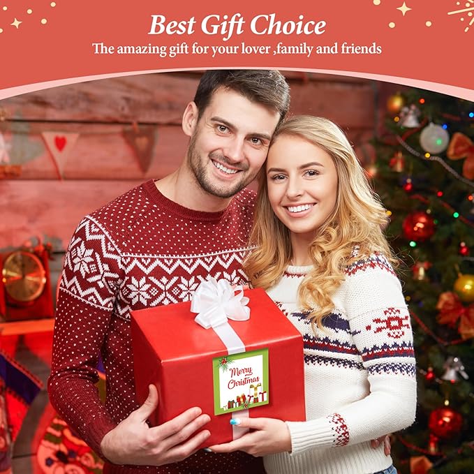 clothmile 9 PCS Christmas Sticky Note Christmas Note Pads Christmas Notepad Set Cute Self Adhesive Memo Notepads for Xmas Winter Holiday Party School Work Study Supplies,450 Sheets (Christmas-2, 9)