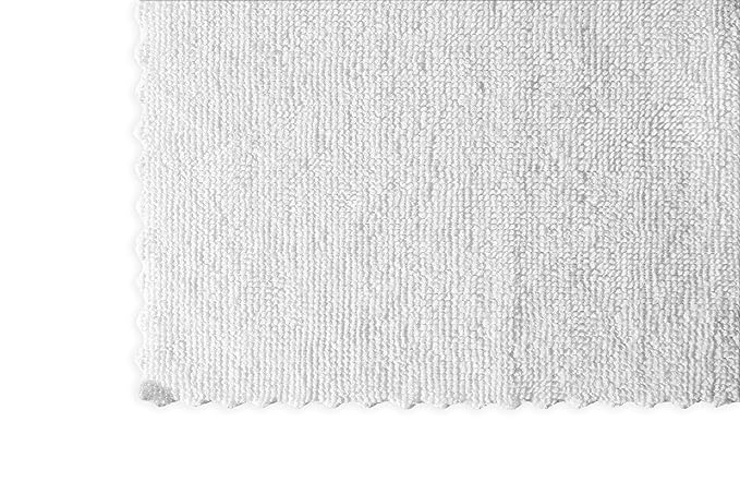 Skura Style WIPE ENVY™ All Purpose Lint Free Microfiber Reusable Cleaning Wipes – White, 10 Count
