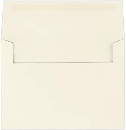 100 Pack of A2 Cream Envelopes - 70lb Premium Natural Opaque Text for Professional, Secure, and Large Scale Mailing Needs - Perfect for Businesses, Invitations and Personal Use (Cream, A2)