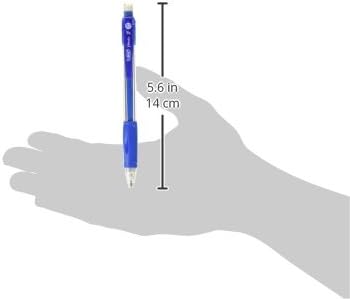 BIC Velocity Mechanical Pencils, With Colorful Barrel, Medium Point (0.7mm), 5-Count Pack Mechanical Pencils With Eraser and Lead Refills