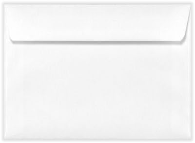 LUXPaper A7 Invitation Envelopes | 5 1/4" x 7 1/4" | White | 24lb. Text | 1,000 Qty