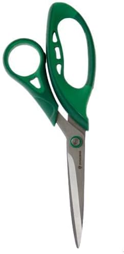 Amazeko Scissors with Animated Koala Holder, 8.5” Stainless Steel Blades, Comfortable Soft Air Grip Handles, Fun Animal Desk Decor with Non-Slip Weighted Tree Base