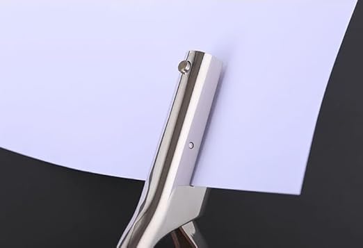 Single Hole Punch, Heavy Duty Hole Puncher Handheld Paper Punch Hole Puncher Single Small Hole Punch for Crafts Paper Cards Tags Scrapbook- 5/16 inch (8mm)