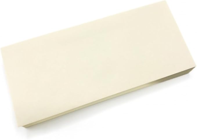 Limited Papers (TM) No. 10 Regular Standard Mailing Envelope - Pastel - Soft - 24 Pound (4.8 inch x 9.5 inch) - Announcement, Invoices, Checks, Letters, Contracts, Business Envelopes (Cream, 100)