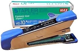Max HD-10 Stapler Set with 2 Boxes (2000) Staples. Staple Up to 15 Sheets of Normal Paper.