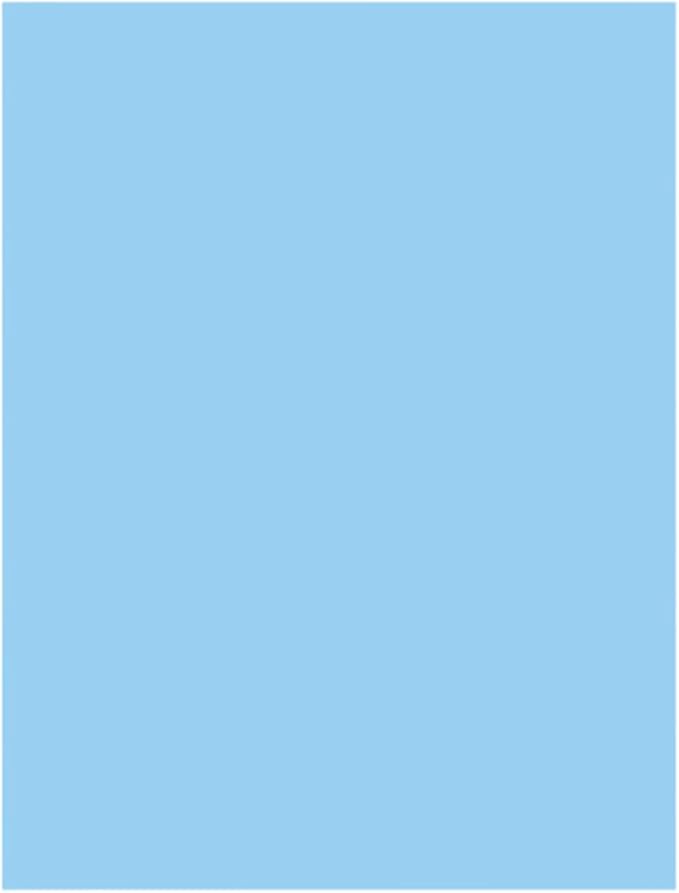 Light Blue Copy Print Paper 8.5X11 Inches,100 Sheets Rainbow A4 Printer Paper 70GSM Colored Origami Paper for Cutting DIY Kids Art Craft