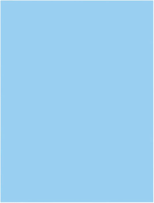 Light Blue Copy Print Paper 8.5X11 Inches,100 Sheets Rainbow A4 Printer Paper 70GSM Colored Origami Paper for Cutting DIY Kids Art Craft