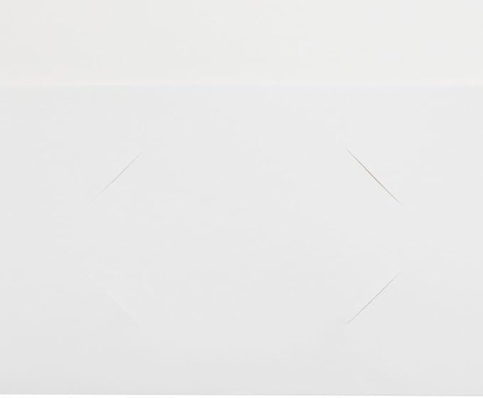 JAM PAPER Laminated Two Pocket Glossy 3 Hole Punch School Folders - White - 3/Pack