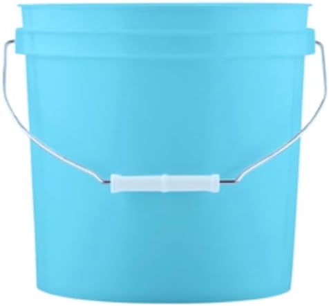 House Naturals 2 Gallon Aqua Buckets pails with Lids(Pack of 4) Food Grade - BPA Free Made in USA