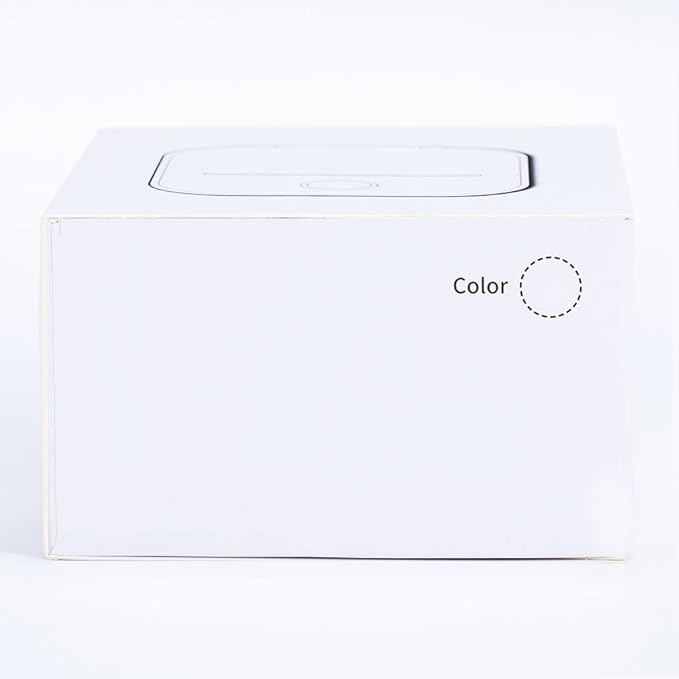 Memoking Mini Portable Printer - T02 Inkless Pocket Thermal Sticker Maker Mini Sticker Printer Mobile Label Maker for Student, Gift, White (Bunny Case Not Included)