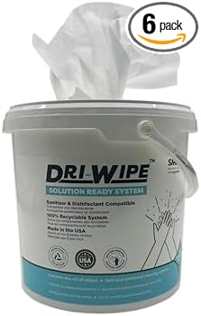 Dri-Wipe Solution Ready System (SRS) (90 Wipes Per Roll, 540, Count)