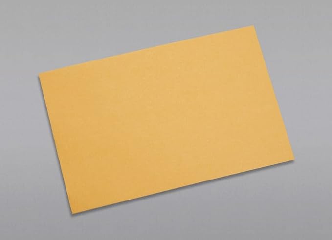 Limited Papers (TM) Booklet Envelopes, (Open Side) Brown Kraft, Gummed Seal, 28 Pound, Heavyweight, For Mailing And More. (250, 6.5 x 9.5)