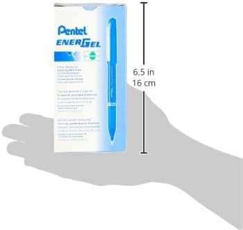 Pentel® EnerGel™ NV Liquid Gel Pens, Fine Point, 0.5mm, 54% Recycled, Blue Ink, Pack Of 24 Pens