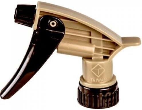 Force 5 Model 320 ARS Trigger Sprayer (8) Pack. Heavy Duty Acid Resistant Trigger Sprayer, Black/Gold, 9-1/4" Dip Tube, 28mm Neck Finish