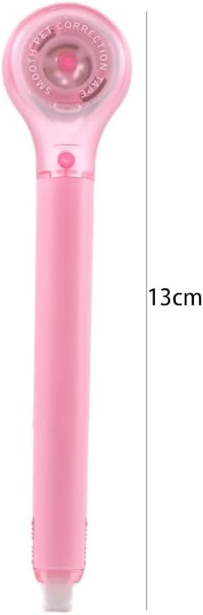 Yellow Pen Shape Correction Tape Adhesive Tape Error Correction Tools Word Correction Office School Supplies Creative Stationery, Correction Tape, Erasers and Correction Products 5mm*6m