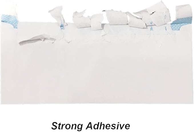 ValBox 200 Count #8 Double Window Envelopes 3 5/8" x 8 11/16" Flip and Seal Double Window Security Check Envelopes- Security Tint Pattern Designed for Home Office Secure Mailing