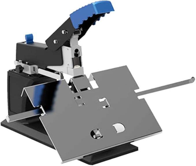 TFCFL Heavy Duty Desk Saddle Stapler, 60 Sheet Capacity, 3000 PCS 23/6mm Staple, Industrial, Functional Style