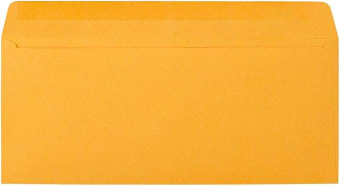 JAM PAPER #12 Envelopes - 4 3/4 x 11 - Brown Kraft Manila - Bulk 250/Box