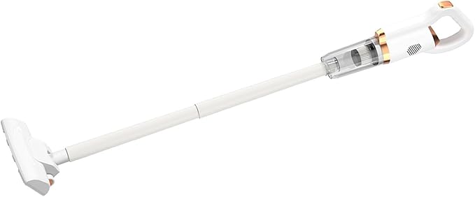 Pwshymi Stick Vacuum Cleaner, Small Handheld Vac Powerful Cordless Vacuum Cleaner 2 in 1 Rechargeable Stick with Long Battery Life, Portable & Silent Design for Home