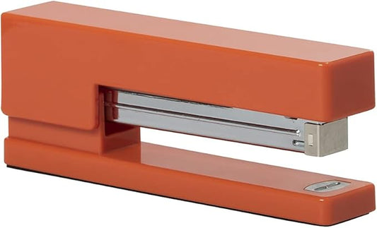 JAM PAPER Modern Desk Stapler - Orange - Sold Individually