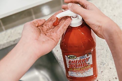 Zep Cherry Bomb Hand Cleaner (Ca) 48 ounce ZUCBHC48CA, Red