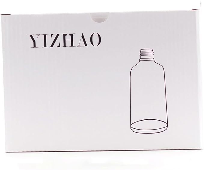 YIZHAO Green Glass Dropper Bottle 1oz, Tincture Bottles with Glass Dropper, for Essential Oils, Aromatherapy, Cosmetic, Laboratory, Pharmacy, Liquids, Travel –12 Pcs