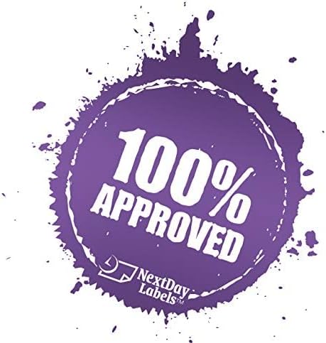 NextDayLabels - 8-1/2 x 11 Neon Color High Light Fluorescent Labels for Laser & Inkjet Printer (Blue Fluorescent, 1" x 2-5/8" - 30 Per Page | 3000 Labels)