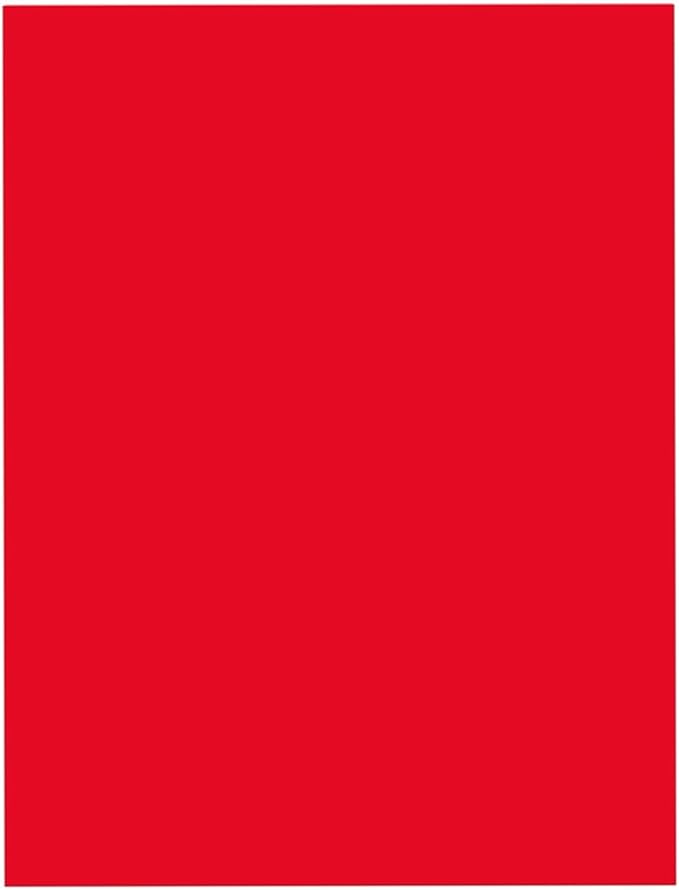 Red Copy Print Paper 8.5X11 Inches,100 Sheets Rainbow A4 Printer Paper 70GSM Colored Origami Paper for Cutting DIY Kids Art Craft