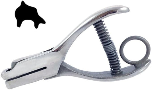 Hole Punch - Swordfish, Dolphin - 3/16" Seafood, Restaurant, Fishing, Sea Food, for Loyalty Programs and Crafting