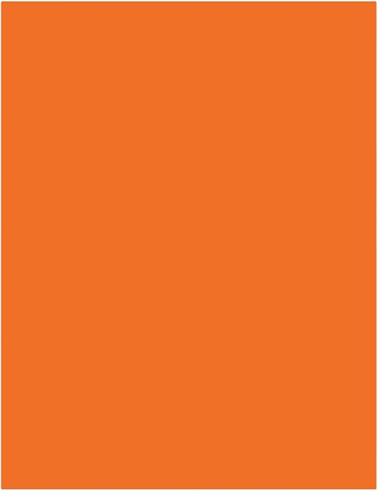 Tangerine Copy Print Paper 8.5X11 Inches,100 Sheets Rainbow A4 Printer Paper 70GSM Colored Origami Paper for Cutting DIY Kids Art Craft