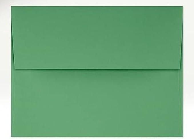 Limited Papers(TM) Green A2 Envelopes, 5 3/4 x 4 3/8 Inch, 100 Envelopes.