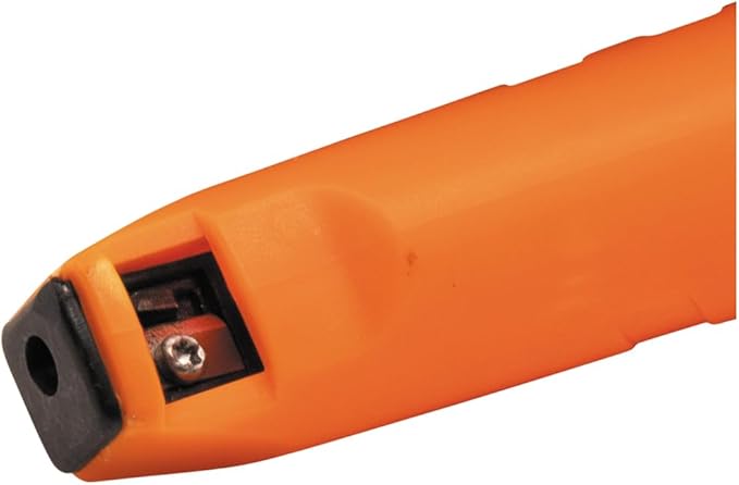 Klein Tools 86501 Skribes 2.8 mm Mechanical Carpenter Pencil with Built-In Sharpener, 4 Refills, and Deep Hole Marking for Woodworking and Construction