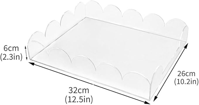 Acrylic Letter Tray,Desk Organizers and Accessories for Papers,Documents,Folders,Notebooks and Stationery,Magazine File Holder for Office,Home and Classroom