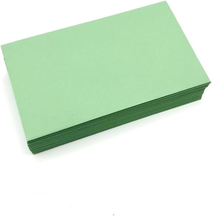 Limited Papers (TM) #6 3/4 Regular Envelope - Pastel - 24# (3 5/8 x 6 1/2) - Business Series (Green, 1000)