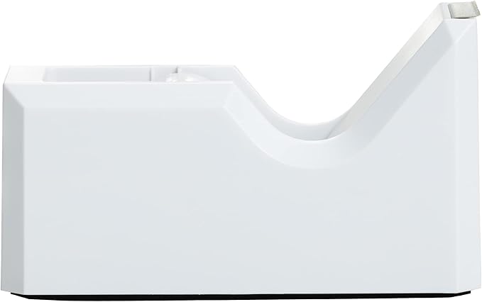 JAM PAPER Colorful Desk Tape Dispensers - White - Sold Individually