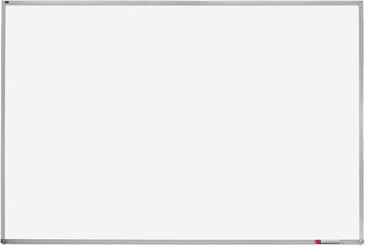 Quartet Porcelain Whiteboard, Magnetic Dry Erase White Board, 48"W x 36"H, Aluminum Frame (PPA304)
