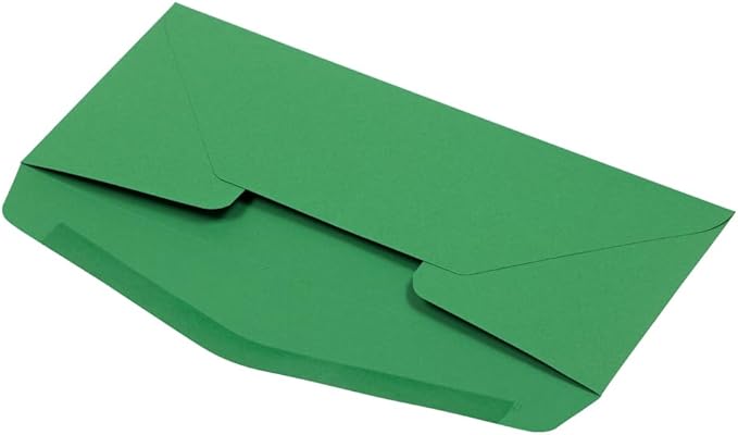 JAM PAPER #10 Business Colored Envelopes - 4 1/8 x 9 1/2 - Green Recycled - Bulk 1000/Carton