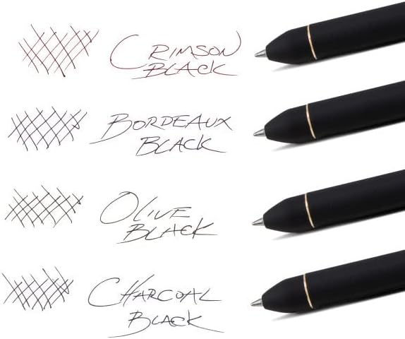 EnerGel Kuro Liquid Gel Pen, (0.7mm) Medium line, Assorted Ink, 24-pk